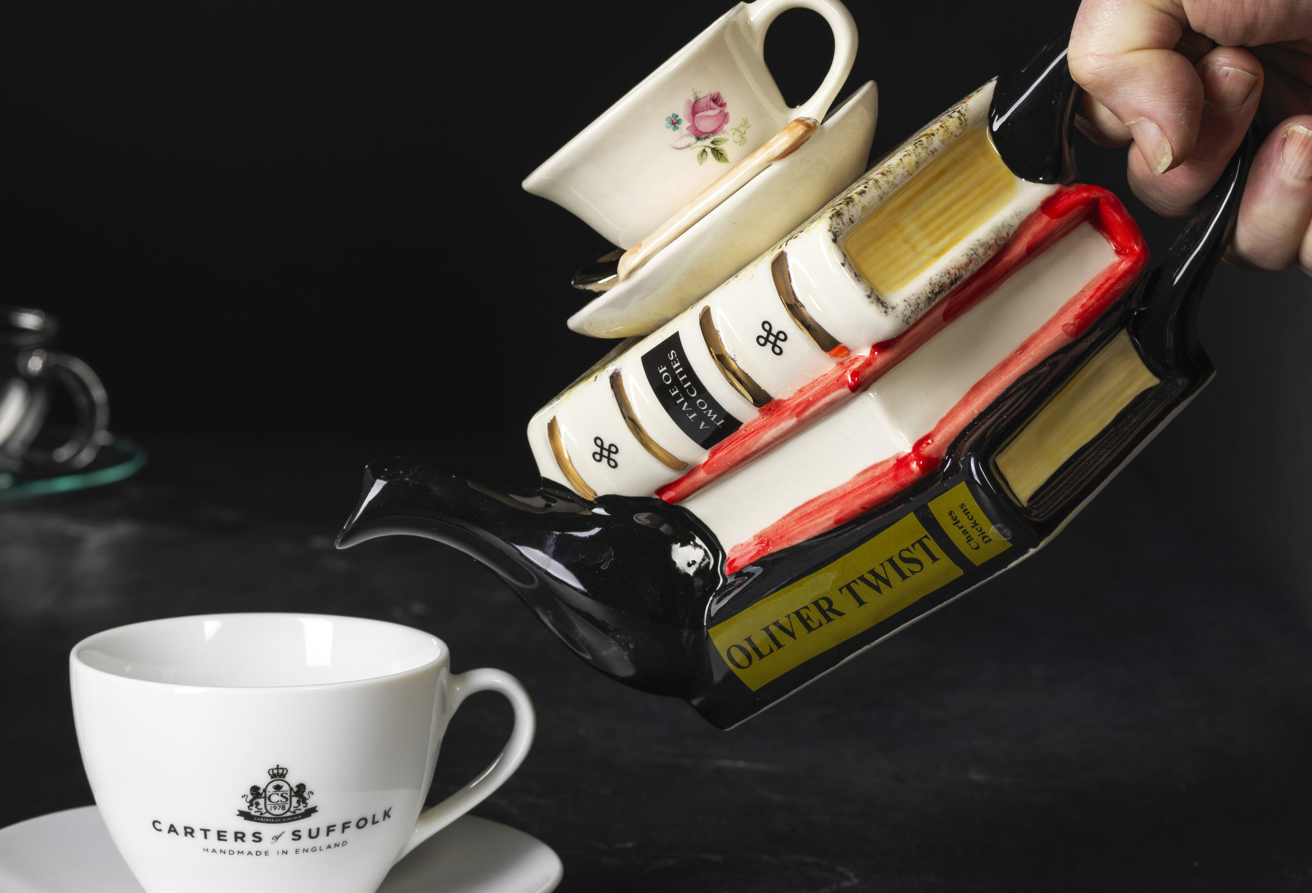 デコティーポット Carters of sullfolk タイプライター デコティーポット Carters of sullfolk タイプライター